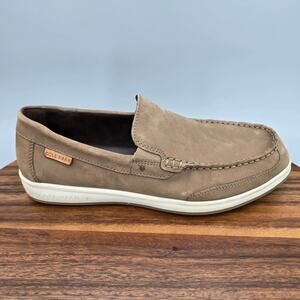 Cole Haan Shoes Mens 8M Brown Suede Leather Dalton 2 Gore Slip On Casual Loafers